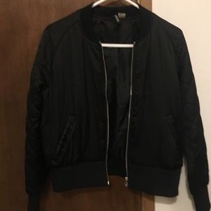 H&M Divided Bomber Jacket - Black